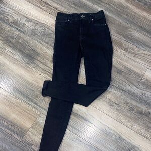 Good American stretchy high waisted jeans 00